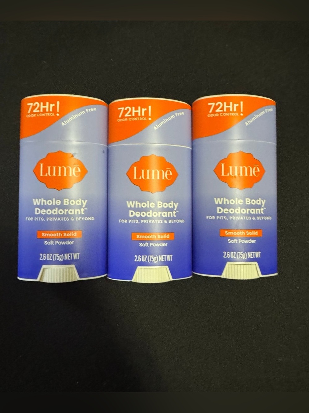 Lume Whole Body Deodorant (3 Pack)